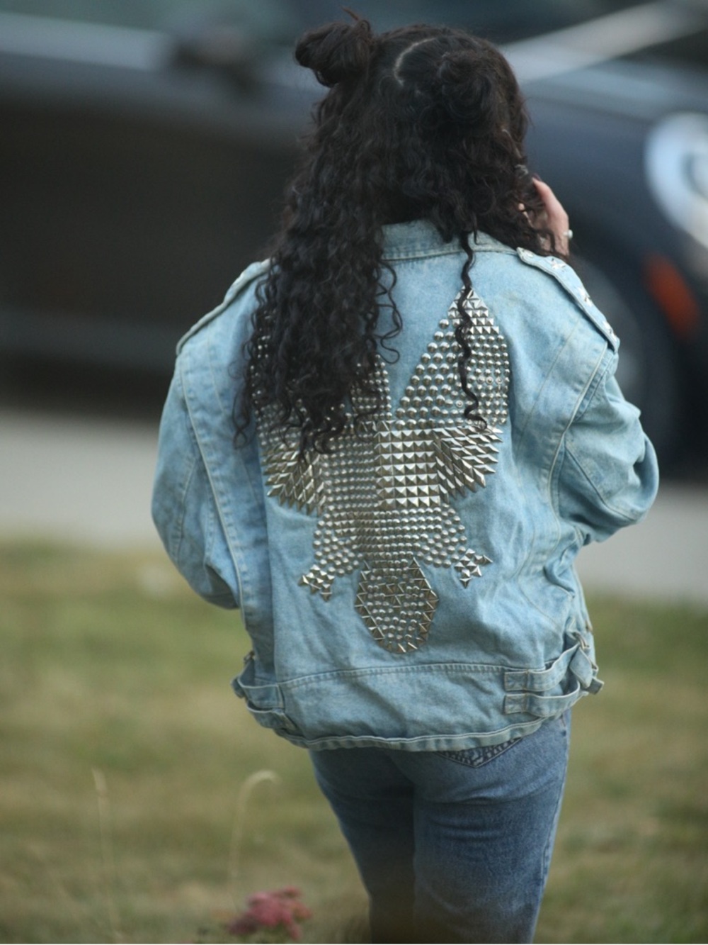 Studded Denim Jacket